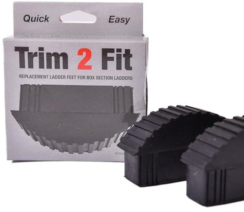 Trim 2 Fit Pies de Escalera de Goma de Repuesto - Cortados a Medida