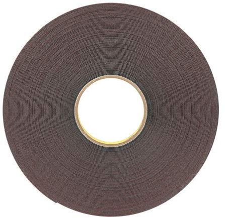 3M 5952 VHB Tape, Black 1 Wide x 36 Yards Long, 45.0 Mil (Pack of 1)