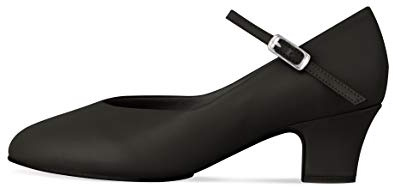 Bloch Dance Women's Broadway Lo Character Shoe, Black, 7.5 Medium US