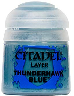 Games Workshop Citadel Layer: Thunderhawk Blue 12 ml Acryl Flüssigfarbe