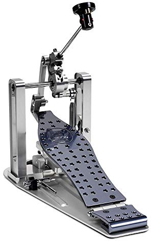 DW MDD gefrästes Einzelpedal mit Direktantrieb, Aluminium, Silber, Drum Pedal