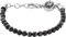 Diesel Armband Für Männer, 18,5 Cm, 5 Cm Verlängerung Schwarz Edelstahlarmband, DX0848040