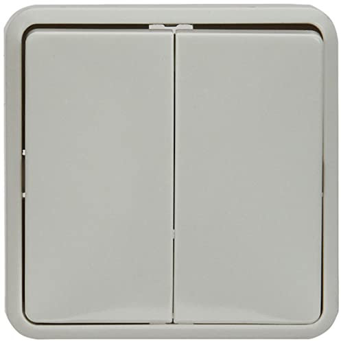 Gira Wippschalter 010513 Serienschalter AP reinweiss, 250 V