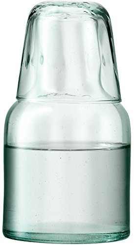 LSA Mia Karaffe & Glas 950ml Recycelt/Optisch
