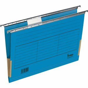Bene Hängetasche Vetro Mobil 230g/qm Karton mit Leinenfröschen blau VE=5 Stück