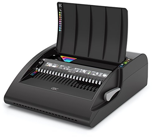 GBC Elektrisches Plastikbindegerät CombBind C210E, schwarz