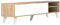 Symbiosis Prism, Tavolino porta tv, rovere naturale e bianco 165x40x43,2 cm