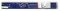 Duschvorhang-Stange 165 x 70 cm Ø 25 mm blau Winkelstange Bade-Wanne Dusche