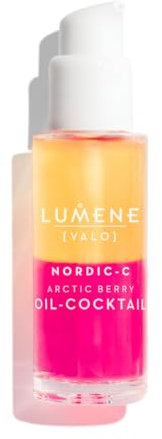 LUMENE Nordic-C [VALO] Arctic Berry Oil-Cocktail Serum | Feuchtigkeitsspendend und reich an Antioxidantien | Vitamin C, Vitamin E und Hyaluronsäure | Regeneriert und polstert trockene Haut auf |30 ml