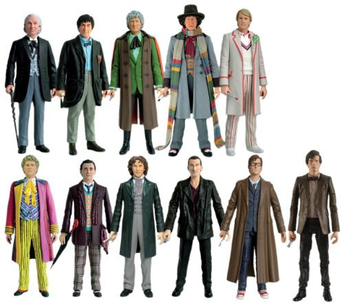 Doctor Who 11 Doctors Action Figure Collector Set