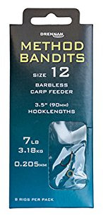 Drennan Method Bandits Carp Feeder 3.5 Hooklengths: 12