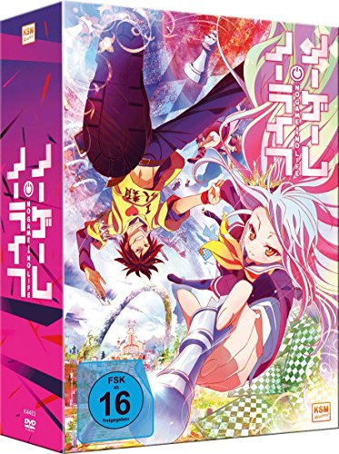 No Game No Life - Episode 01-04 & Soundtrack CD Vol.1 (im Sammelschuber ) [Limited Edition] (2-Disc-Set)