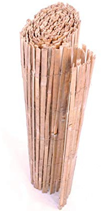 Bambusmatte Premium gesplittet 200 x 300cm - Sichtschutzmatte aus Split Bambusrohren 2m x 3m