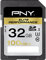 PNY Elite Performance SDHC Flash Memory Card 32GB Class 10 UHS-1 U3