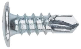 INDEX Fixing Systems RS - Pack de 250 tornillos punta broca, cabeza remache (recubrimiento cincado, 4,8 x 32 mm)