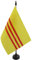 AZ FLAG - Tischflagge Südvietnam - 21x14 cm - Staat Vietnam Tischfahne 14 x 21 Cm - Flaggen