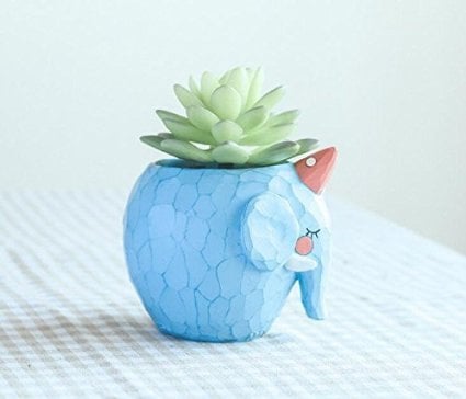 somarke Tierdesign-Blumentopf Cartoon-Design für zuhause, Dekoration, Vase