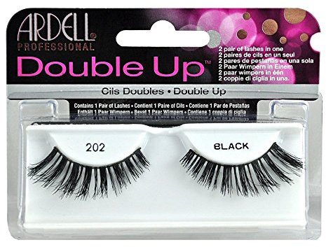 Ardell Double Up #202 False Eyelashes Black