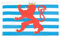 AZ FLAG - Flagge Luxemburg Mit Löwen - 150x90 cm - Luxemburgische Fahne 100% Polyester mit Messing-Ösen - 110g