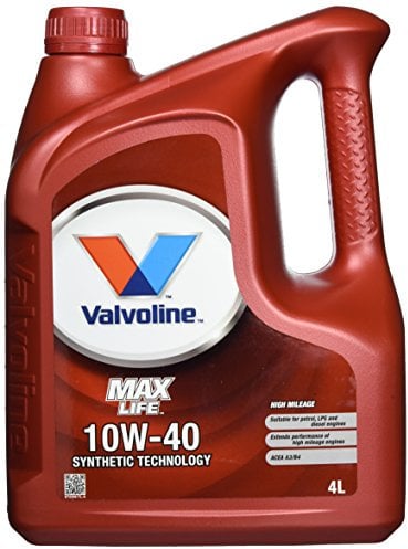 Valvoline Motoröl 10W-40 MaxLife Teilsynthetiköl Motor Öl ACEA A3/B4 API SN API CF 4L