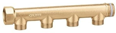 CALEFFI - Collecteur simple, modulable - Raccord : 1; N.dérivation: 4 Dérivation : 23 p.1,5 M