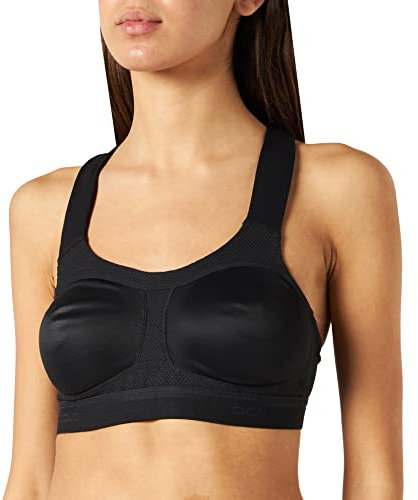 Odlo Damen HIGH Ultimate Sport-BH, Black, 70C