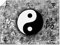ARTLAND Wanddeko Poster & Kunstdrucke Wandposter Ying Yang Asien Asiatisch Feng Shui Yoga Modern Schwarz Weiß T4FI