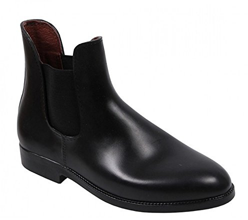 QHP Reitstiefeletten Stiefeletten Jodhpur Gummi Adult schwarz Gr. 37