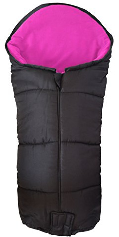Deluxe Fußsack/COSY TOES kompatibel mit Phil & Teds Smart Buggy Kinderwagen pink