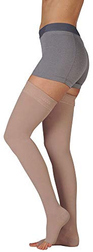Juzo Basic 4412 Thigh-High Compression Stocking 30-40 mmHg Open Toe, Reg