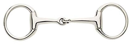 Lorina einfach gebrochene Olivenkopftrense (3.5in / 90mm) (Silber)