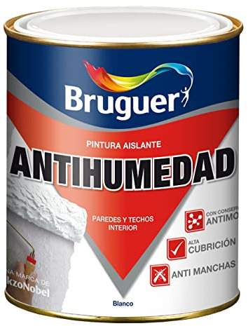 Bruguer - m117673 - Peinture anti-humidité 750 ml Blanc