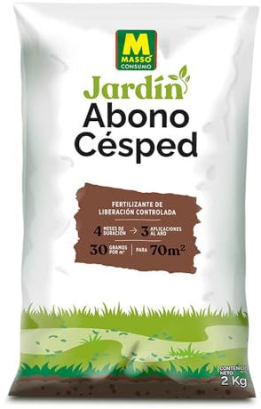 Abono no orgánico Massó Gránulos Césped 2 Kg 2 L
