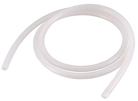 sourcingmap Tuyau de tuyau de pompe à air de l'eau de bière de tube de silicone de 4mm x 7mm 1 mètre long