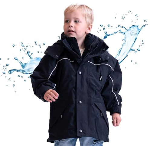 BMS Challenge of Comfort Kids 3in1 Jacke, Marine, Größe 116