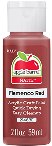 Apple Barrel Acrylic Paint, red, 2oz