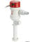 Rule tank aerator pump vertical outlet