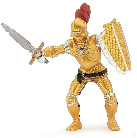 Papo 39778 Goldener Ritter In Rüstung, Spiel