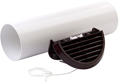 Xpelair SSWKBR Simply Silent Round Contour Wall Kit - Brown