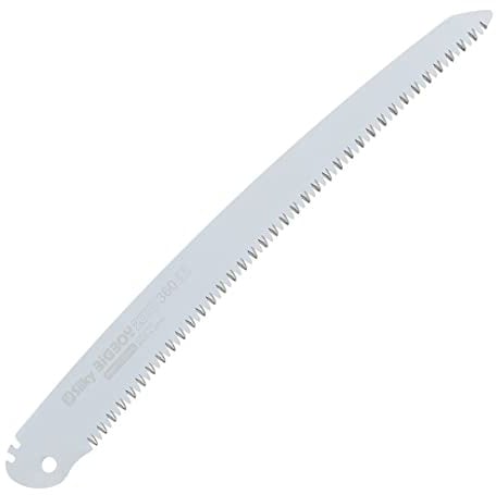 Silky Ersatzblatt BigBoy 2000 360 mm gebogen gelb | extra grob 6,5 Z/30 mm | Original gebogenes Ersatzblatt mit extra grober Verzahnung für schnelles, kraftvolles Sägen in frischem Holz.