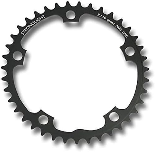 STRONGLIGHT Kettenblatt Zircal 7075 T6 5-Arm, 50 Z., 110 mm Lochkreis, SB-verpackt, schwarz