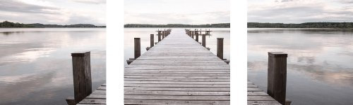 Eurographics DP-GLE1126 Deco Print, Wandtattoo, Sticker, 3-teilig, Precious Silence, 30 x 30 cm