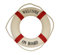 mare-me Rettungsring rot weiß verschied. Gr., 25cm