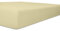 Kneer 2501815 Easy-Stretch Spannbetttuch Qualität 25, Größe 180 x 200-200 x 220 cm, Natur