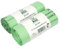 Lot de 50 Sacs Poubelles Compostables 35-40 L pour Déchets Alimentaires avec Guide de Compostage (Français Non Garanti) EN 13432