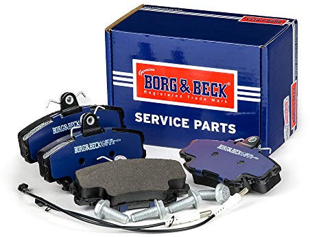 Borg & Beck BBP1386 Brake Pads To Fit Renault Clio 91-/Megane 99-