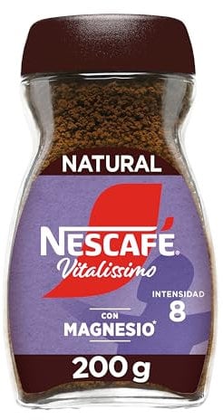 Nescafé Vitalissimo Café Soluble, con Magnesio, 200g