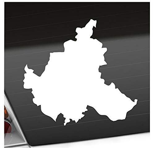 hauptsachebeklebt Kiwistar - Autoaufkleber - Hamburg Deutschland Silhouette Heckscheibe - Aufkleber Auto Kfz Fahrrad, LKW, Truck Mofa