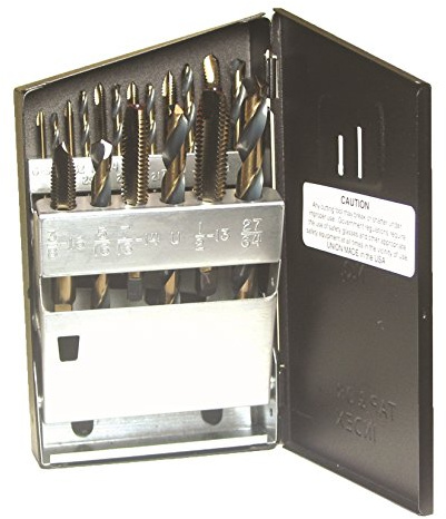 Viking Drill and Tool by Norseman 57580 SP-18TD Type 20-UB Spiral Point Plug Style Magnum Super Premium Tap/Drill Set