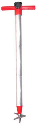 Pincho Soporte para Sombrilla Playa – Base Sombrilla de Aluminio Resistente – Fijación Segura para Tubos de Ø25mm – Soporte Ajustable Antiviento – Hecho en España